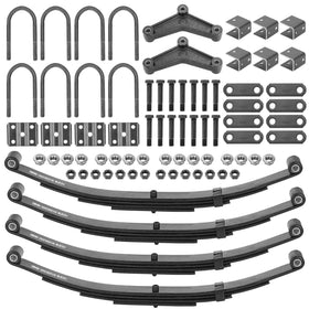 SEHNSUCHT front view of leaf spring pair showing fit and quick replacement benefit