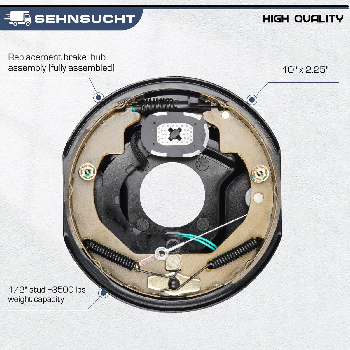 SEHNSUCHT organized hardware and bearings laid out for easy installation clarity