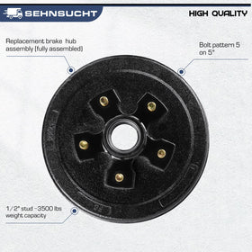 SEHNSUCHT hardware kit with nuts and washers simplifies correct assembly