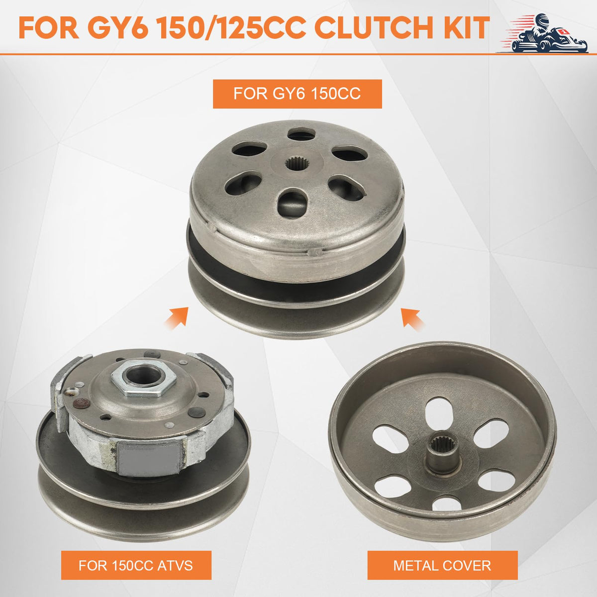 SEHNSUCHT installed kit inside scooter drive case demonstrating straightforward replacement benefit