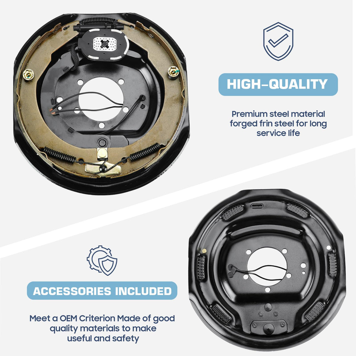 SEHNSUCHT installed on trailer axle demonstrating correct fitment