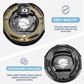 SEHNSUCHT installed on trailer axle demonstrating correct fitment