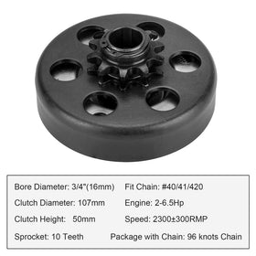 SEHNSUCHT kit components laid out in package, includes clutch chain and link