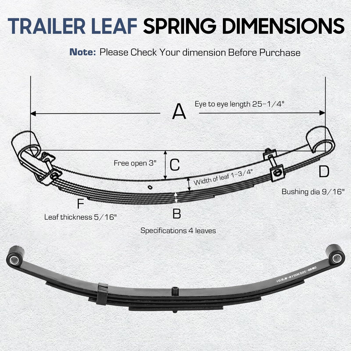 SEHNSUCHT U-bolt with tie plate set showing secure axle clamping for safety