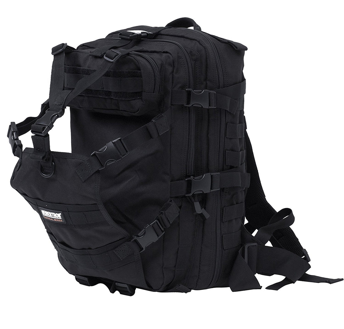 Seibertron close-up of thick alloy zipper highlighting durability benefit