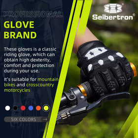 Seibertron palm close-up showing textured grip and reinforced zones for better handlebar control
