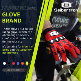 Seibertron close-up of palm texture improving grip on handlebars