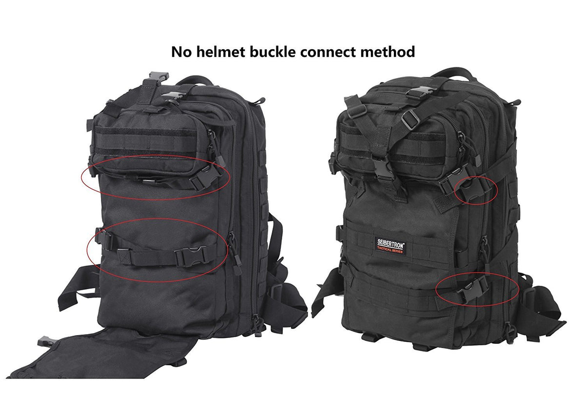 Seibertron scale comparison with helmet inside showing capacity benefit