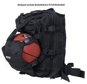 Seibertron side view with basketball demonstrating versatile gear fit