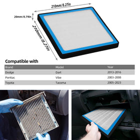 SEINECA honeycomb activated carbon detail that reduces odors and gases