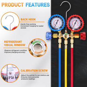 Sejaede reinforced 5ft color-coded hoses detail showing anti-kink layers and durable flexibility advantage