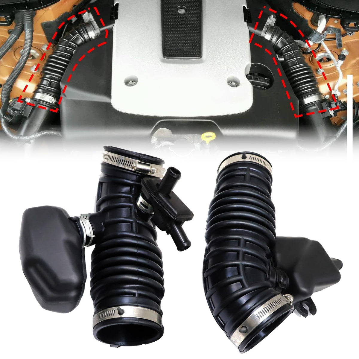 Sekeseauto end flange detail highlighting precise seal and easy clamp fit