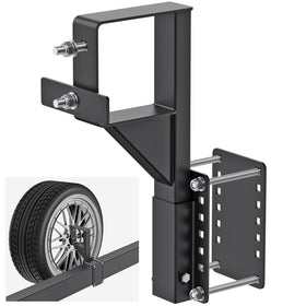 SELEWARE front view showing spare mount installed benefiting secure transport