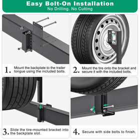 SELEWARE installed on trailer in driveway showing practical real-world use