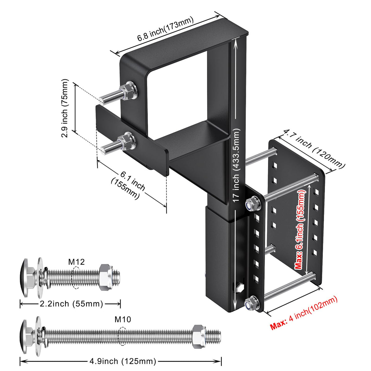 SELEWARE next to ruler showing dimensions for confident fit verification