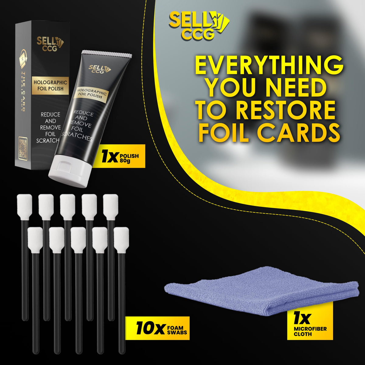 SellCCG microfiber cloth texture for streak-free buffing