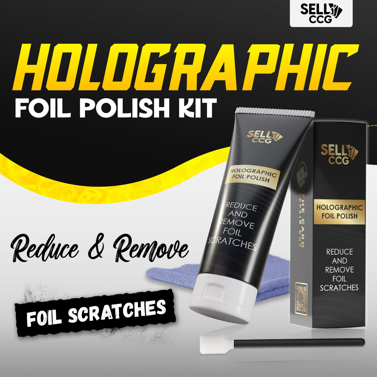 SellCCG polish tube label close-up highlighting dilution instructions