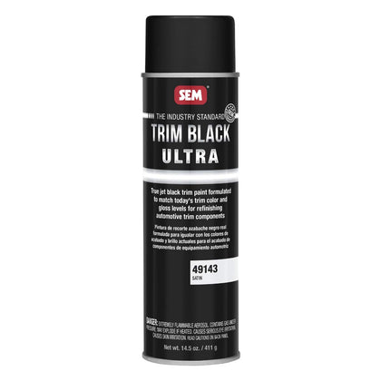 SEM 49143 can front view showing label and professional satin finish benefit