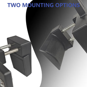 semihacker side profile in cup holder demonstrating stable clamp fit