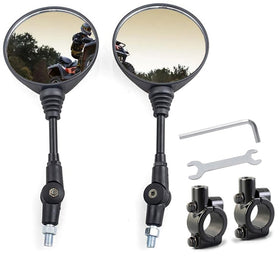 SEMIMO front view of mirror pair showing packaging and ready-to-install convenience