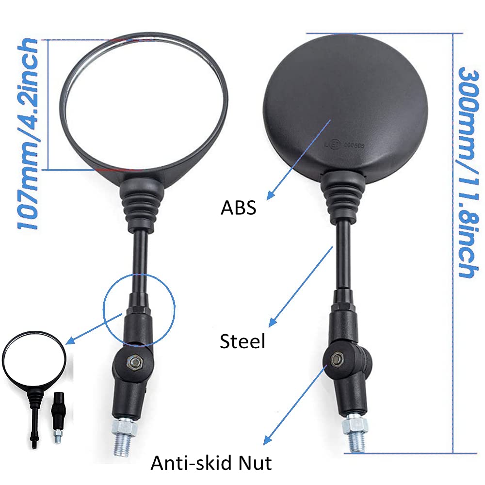 SEMIMO steel stem and 10mm thread detail showing durable fitment