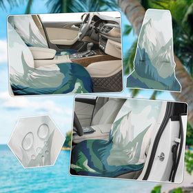 Semtomn anti-slip backing detail secures cover in place while driving