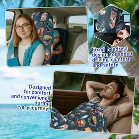 Semtomn national park print adding style while concealing seat wear