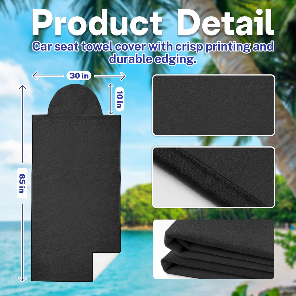 Semtomn close-up of fabric texture highlighting absorbency and soft comfort