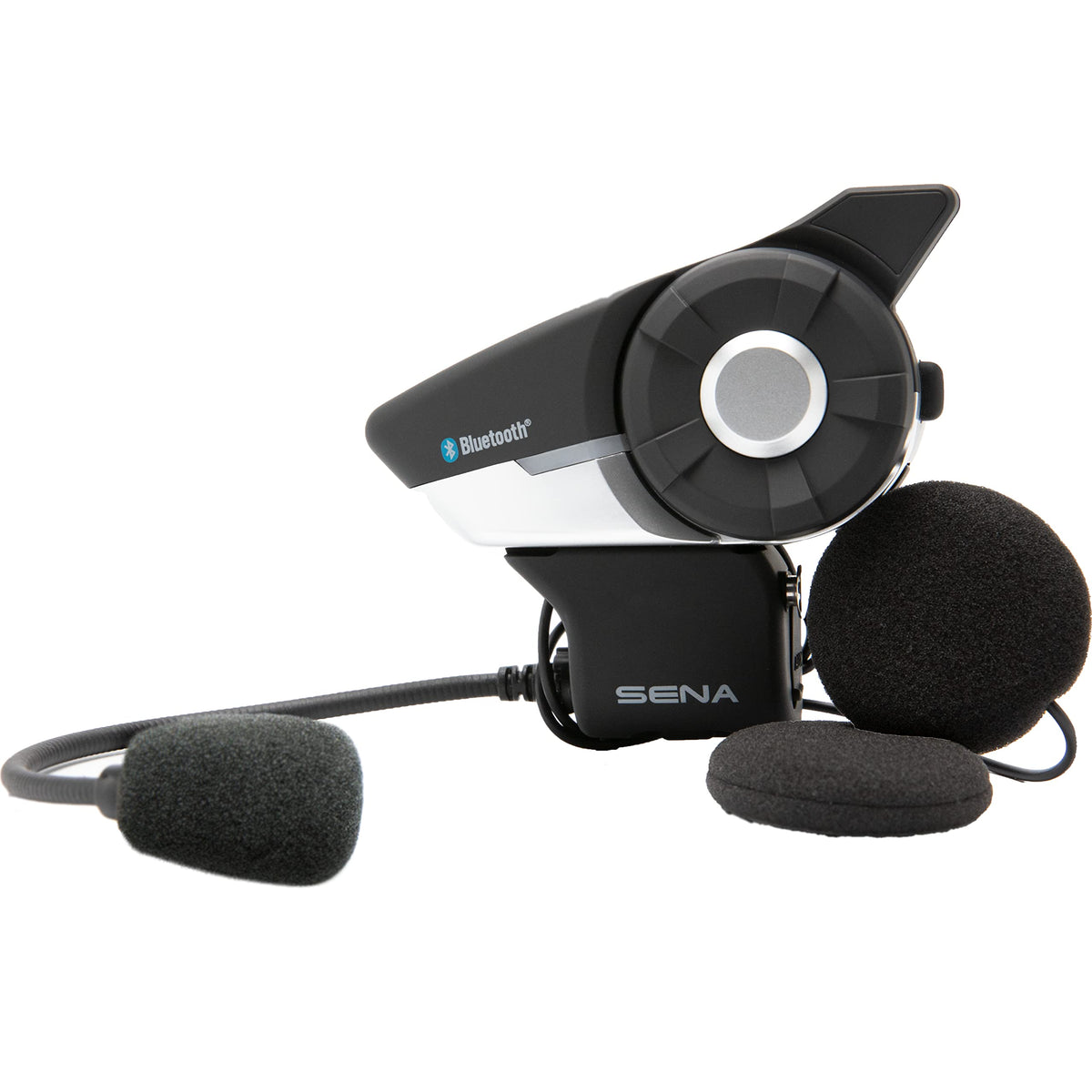 Sena 20S EVO side profile mounted showing low‑profile design