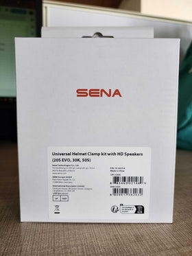 Sena HD speaker close-up illustrating clear audio performance and comfort