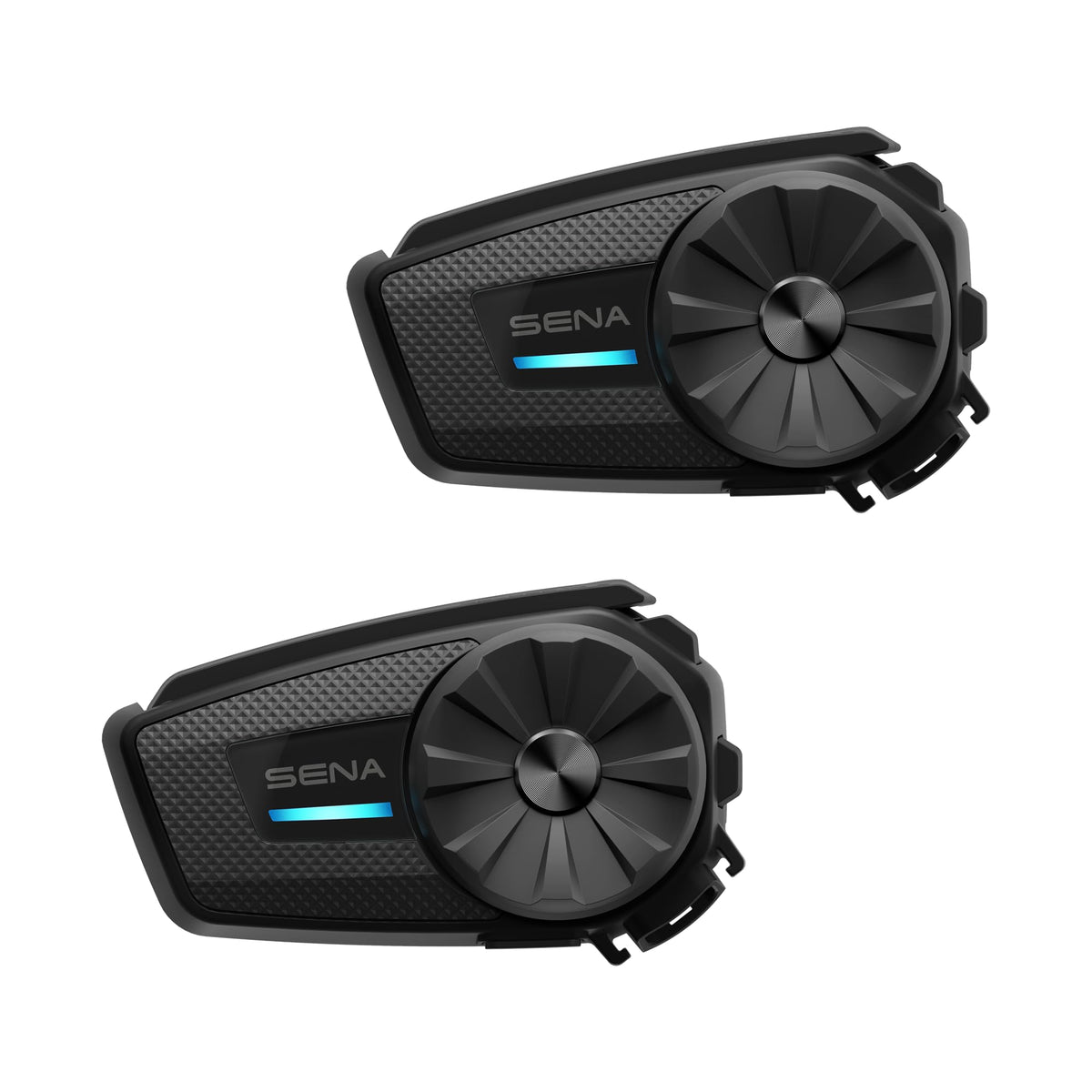 Sena Spider ST1 front view showing controls and compact profile for easy use
