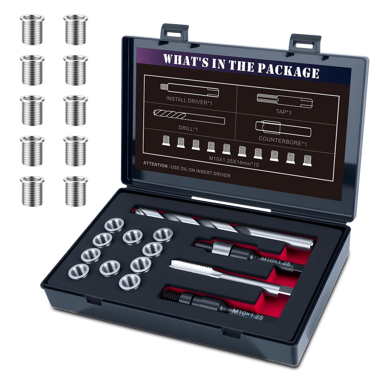SENNMONN kit front layout showing all components and quick identification benefit