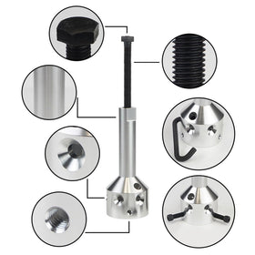 Sensible Products UP-1 pull rods detail distributing even pressure on hub