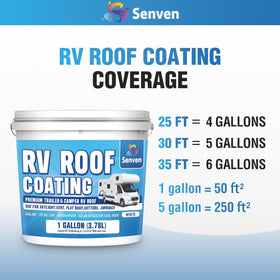 SENVEN product label showing EPDM and TPO compatibility for correct use