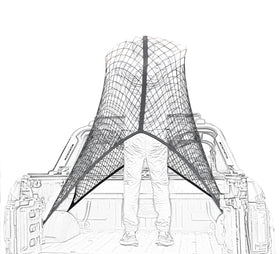 SENYAZON front view on truck bed showing secure load and easy visibility