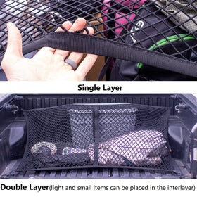 SENYAZON comparison of net on different bed lengths showing fit versatility