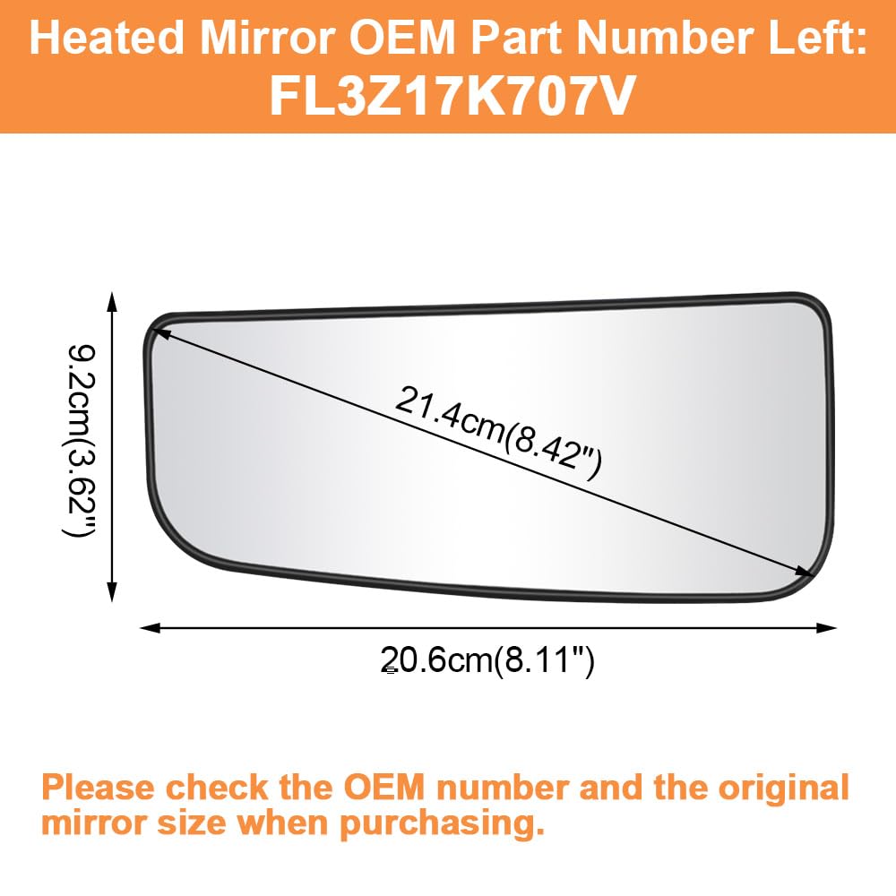 Senzeal close-up of heated element pattern on mirror glass improving defrosting