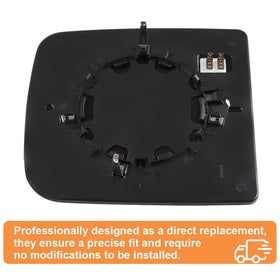 Senzeal installed on a Dodge Ram driver side demonstrating improved towing visibility