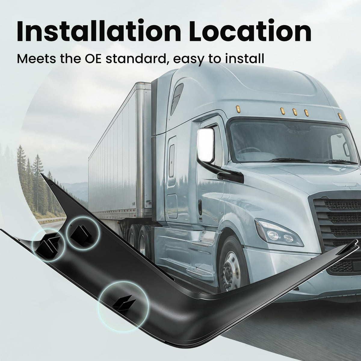 SEPEY installation alignment points highlighting easy-fit replacement benefit