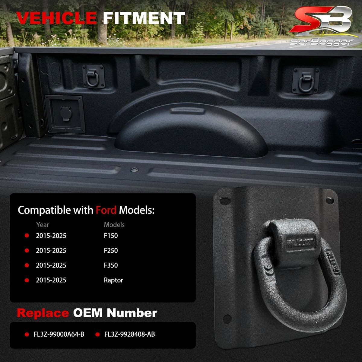 SerBeggor powder coat texture detail showing corrosion resistance benefit