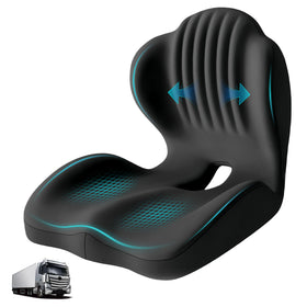 Serdyes front view of full L-shaped cushion showing ergonomic shape and improved comfort