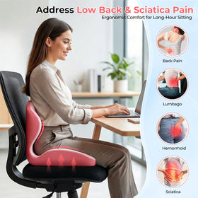 Serdyes on office chair showing posture support and daily work comfort