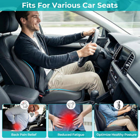 Serdyes breathable mesh cover close-up promoting airflow and cooler seating