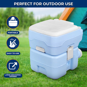 SereneLife double-seal valve closeup preventing odors and secure containment