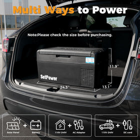 Setpower compressor closeup illustrating efficient low-power cooling benefit