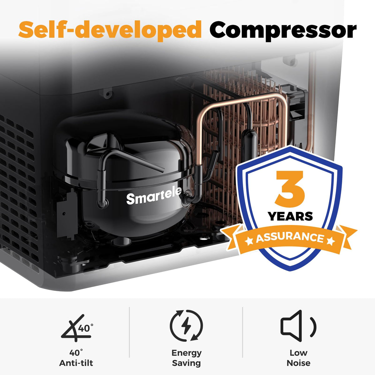 Setpower RF25 built-in ice pack used as a divider to extend cold retention