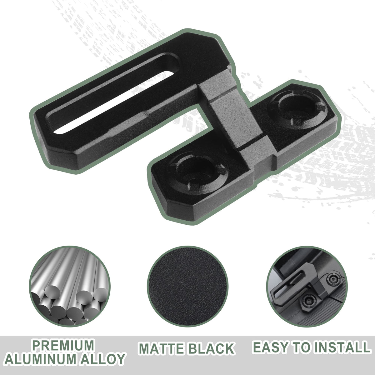 SEVEN SPARTA close-up of aluminum alloy finish emphasizing corrosion resistance