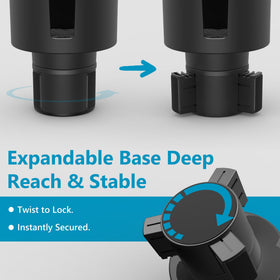 SEVEN SPARTA expandable base detail improving fit and stability