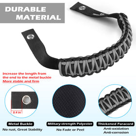 SEVEN SPARTA grommet and bolt detail showing easy no-drill installation benefit