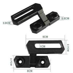 SEVEN SPARTA packaging with included hardware showing bolt-on installation convenience